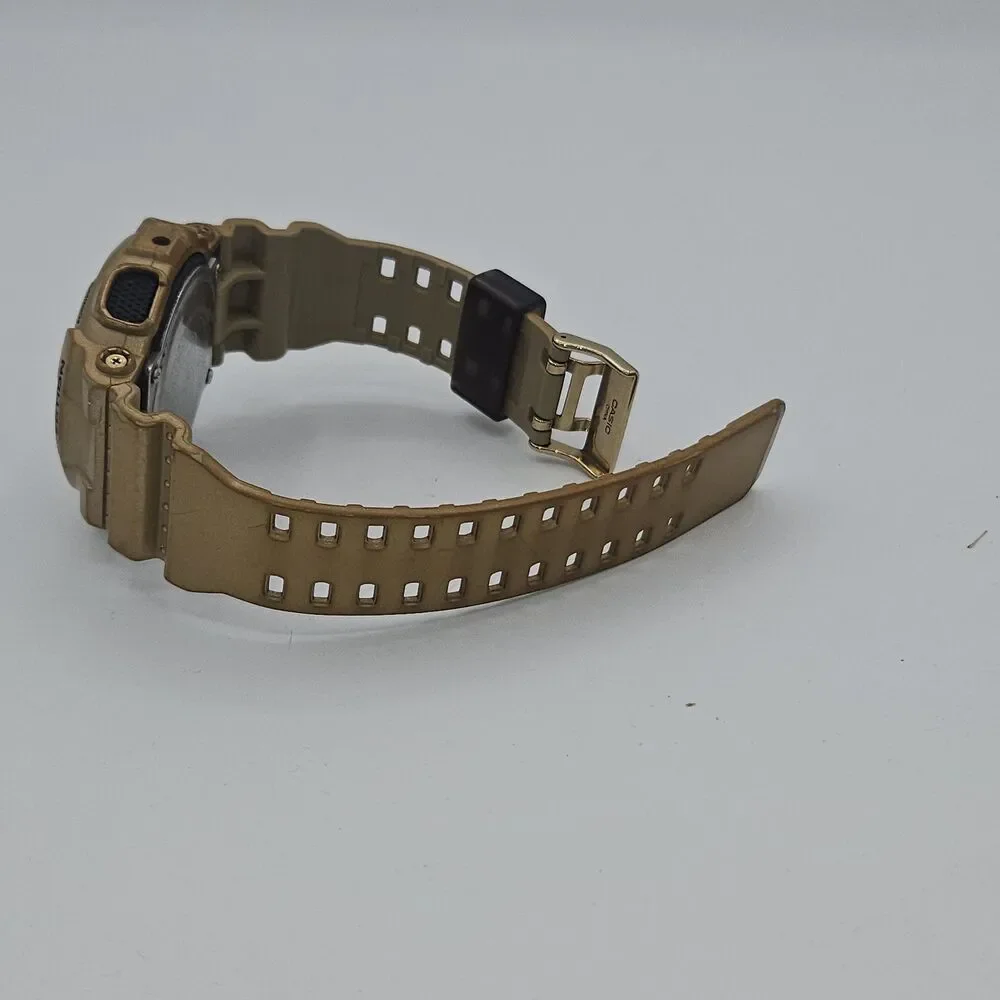 Casio G-Shock GA-110GD-9B Gold Black Mens Analog Digital Watch 5146 Tested